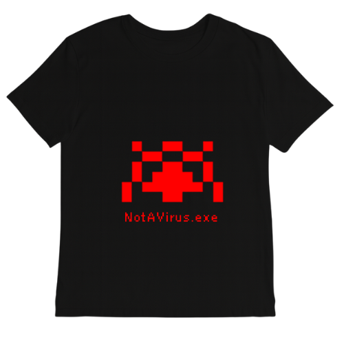 Virus  –  Not a Virus T-Shirt (Title Version)