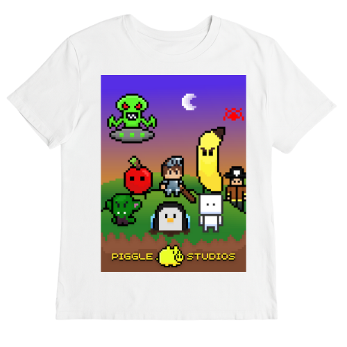 Piggleverse Sunset – Official Poster Tee