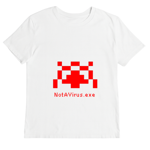 Virus  –  Not a Virus T-Shirt (Title Version)